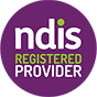 NDIS Registered Provider logo